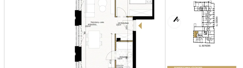 Mieszkanie w inwestycji: Młynowa II Premium