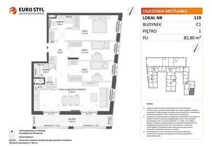 Mieszkanie w inwestycji: Zajezdnia Motława bud. C1