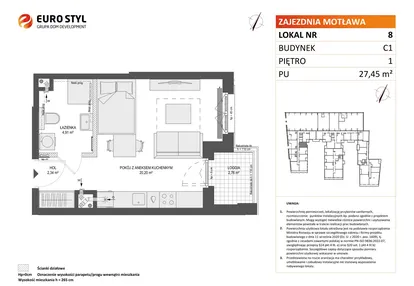 Mieszkanie w inwestycji: Zajezdnia Motława bud. C1