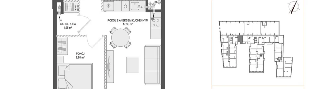 Mieszkanie w inwestycji: Zajezdnia Motława bud. C1