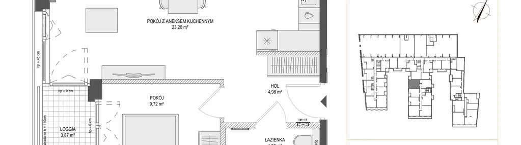 Mieszkanie w inwestycji: Zajezdnia Motława bud. C1