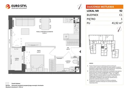 Mieszkanie w inwestycji: Zajezdnia Motława bud. C1