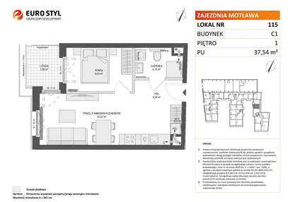 Mieszkanie w inwestycji: Zajezdnia Motława bud. C1