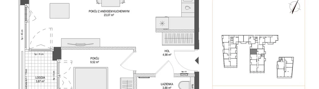 Mieszkanie w inwestycji: Zajezdnia Motława bud. C1