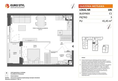 Mieszkanie w inwestycji: Zajezdnia Motława bud. C1