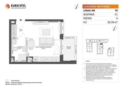 Mieszkanie w inwestycji: Zajezdnia Motława bud. C1