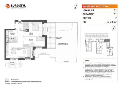 Mieszkanie w inwestycji: Zajezdnia Motława bud. C1