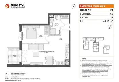 Mieszkanie w inwestycji: Zajezdnia Motława bud. C1