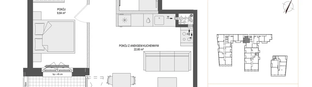 Mieszkanie w inwestycji: Zajezdnia Motława bud. C1