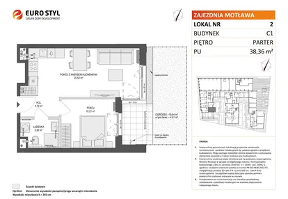 Mieszkanie w inwestycji: Zajezdnia Motława bud. C1