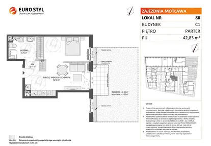 Mieszkanie w inwestycji: Zajezdnia Motława bud. C1