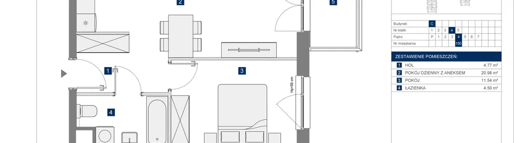 Mieszkanie w inwestycji: Przystanek Prądnik etap 2