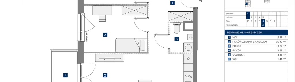 Mieszkanie w inwestycji: Przystanek Prądnik etap 2