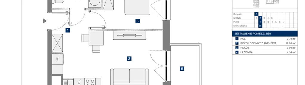 Mieszkanie w inwestycji: Przystanek Prądnik etap 2