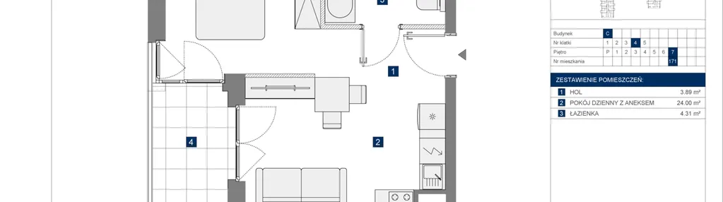 Mieszkanie w inwestycji: Przystanek Prądnik etap 2