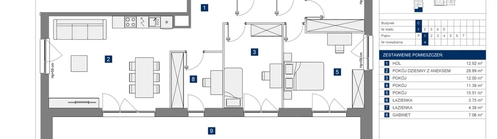 Mieszkanie w inwestycji: Przystanek Prądnik etap 2