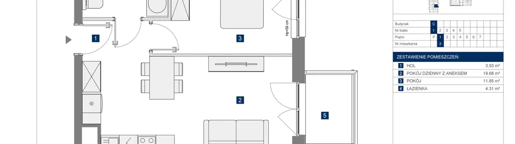 Mieszkanie w inwestycji: Przystanek Prądnik etap 2