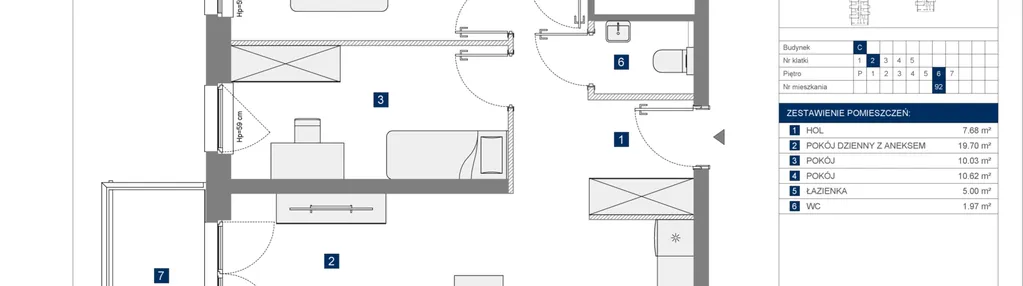 Mieszkanie w inwestycji: Przystanek Prądnik etap 2