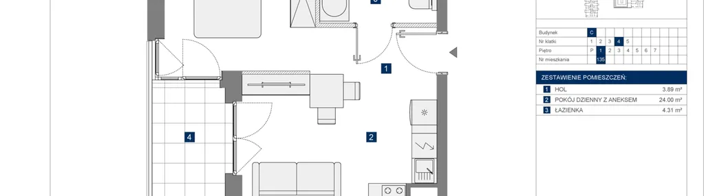 Mieszkanie w inwestycji: Przystanek Prądnik etap 2