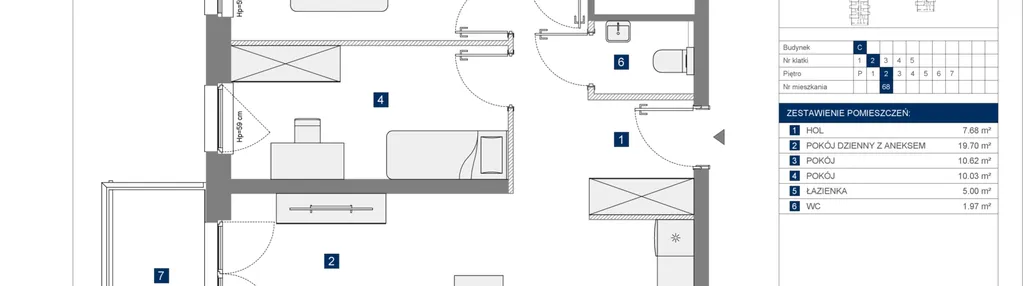 Mieszkanie w inwestycji: Przystanek Prądnik etap 2