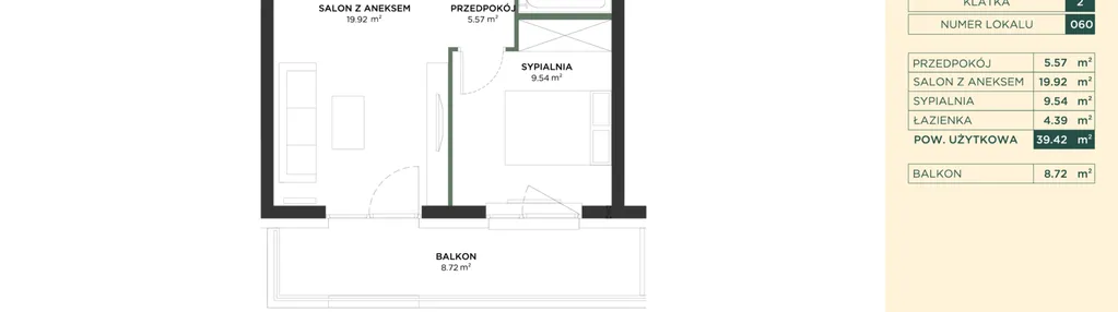 Mieszkanie w inwestycji: CONRADA 28