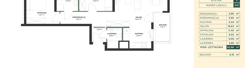 Mieszkanie w inwestycji: CONRADA 28