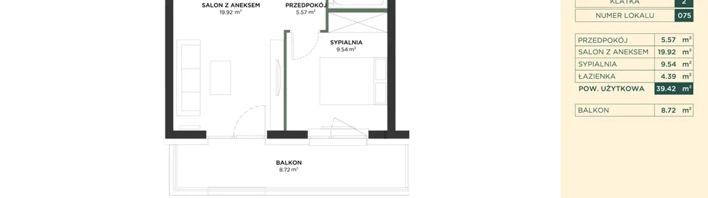Mieszkanie w inwestycji: CONRADA 28