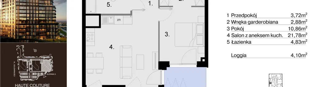 Mieszkanie w inwestycji: Sky Trust etap III
