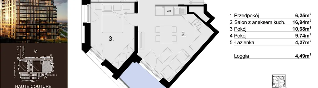 Mieszkanie w inwestycji: Sky Trust etap III