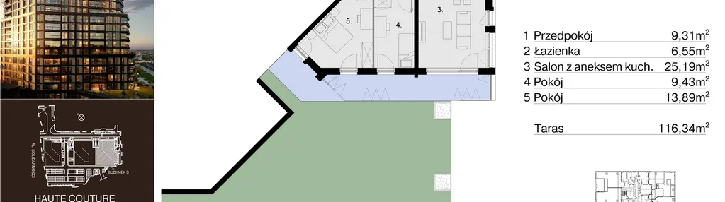 Mieszkanie w inwestycji: Sky Trust etap III