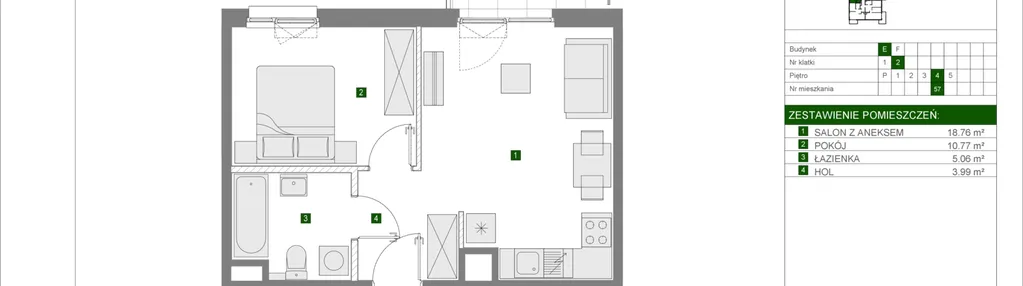 Mieszkanie w inwestycji: Osiedle Urbino etap 4.3