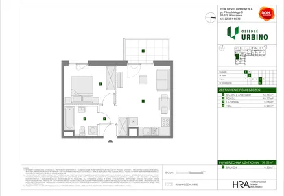 Mieszkanie w inwestycji: Osiedle Urbino etap 4.3