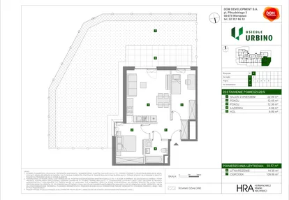 Mieszkanie w inwestycji: Osiedle Urbino etap 4.3