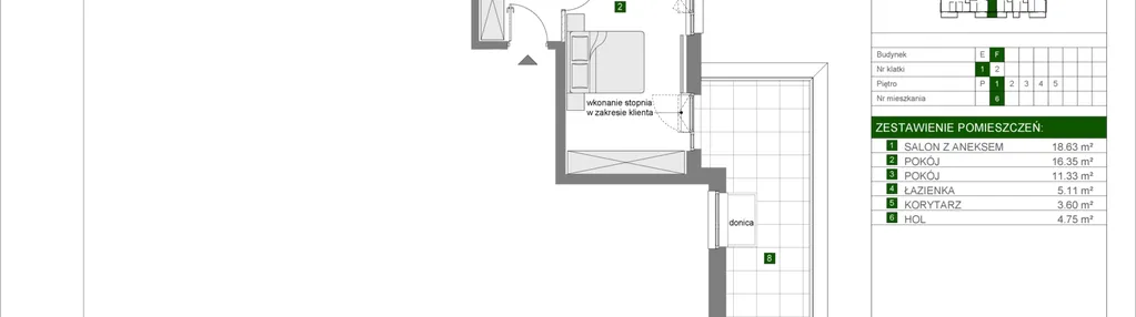 Mieszkanie w inwestycji: Osiedle Urbino etap 4.3