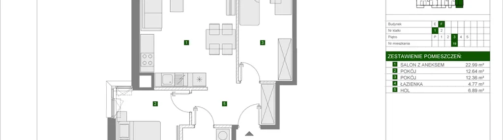 Mieszkanie w inwestycji: Osiedle Urbino etap 4.3