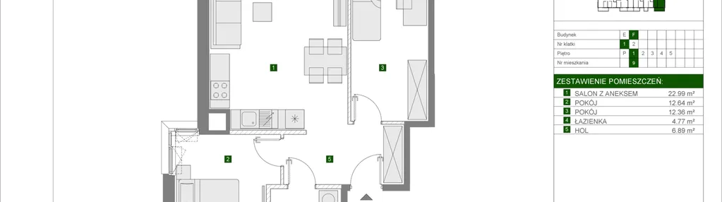 Mieszkanie w inwestycji: Osiedle Urbino etap 4.3