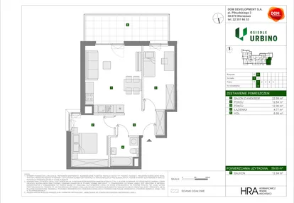 Mieszkanie w inwestycji: Osiedle Urbino etap 4.3