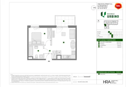 Mieszkanie w inwestycji: Osiedle Urbino etap 4.3
