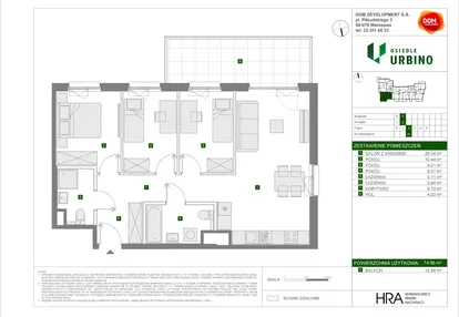 Mieszkanie w inwestycji: Osiedle Urbino etap 4.3