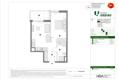 Mieszkanie w inwestycji: Osiedle Urbino etap 4.3