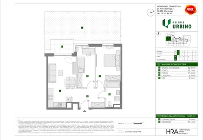 Mieszkanie w inwestycji: Osiedle Urbino etap 4.3