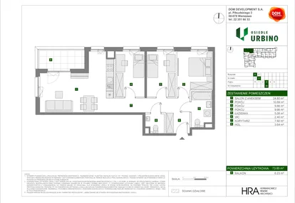 Mieszkanie w inwestycji: Osiedle Urbino etap 4.3