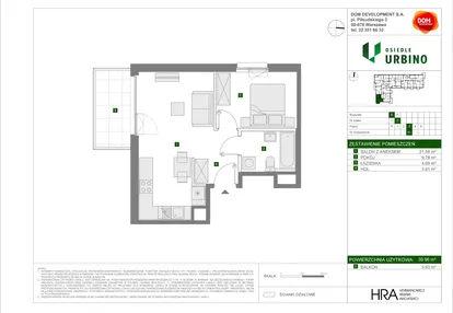 Mieszkanie w inwestycji: Osiedle Urbino etap 4.3