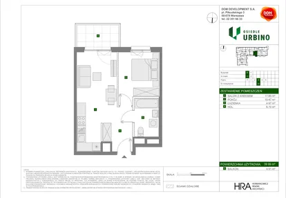 Mieszkanie w inwestycji: Osiedle Urbino etap 4.3