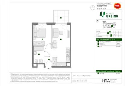 Mieszkanie w inwestycji: Osiedle Urbino etap 4.3