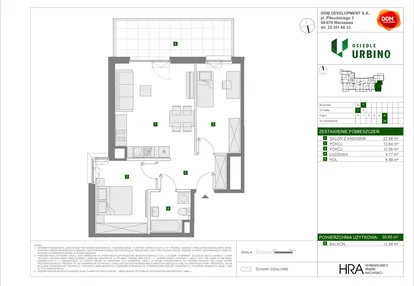 Mieszkanie w inwestycji: Osiedle Urbino etap 4.3