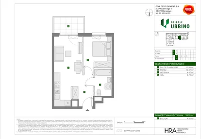 Mieszkanie w inwestycji: Osiedle Urbino etap 4.3