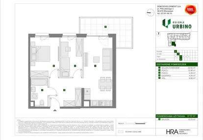 Mieszkanie w inwestycji: Osiedle Urbino etap 4.3
