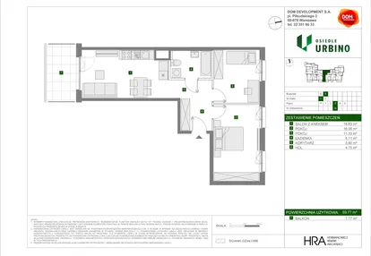 Mieszkanie w inwestycji: Osiedle Urbino etap 4.3
