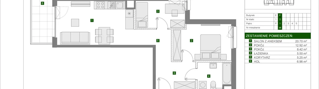 Mieszkanie w inwestycji: Osiedle Urbino etap 4.3
